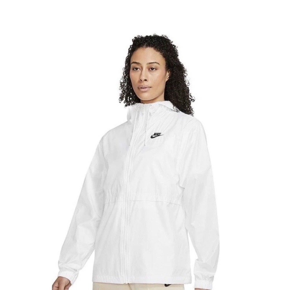 NEW Nike Repel Full Zip Lightweight Woven Hooded Jacket DM6179-100 Women's Small